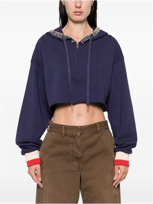 Crop sweatshirt GOLDEN GOOSE | GWP01225P00163650878